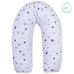 Fillikid Kojící polštář stars white/blue 190 cm