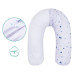 Fillikid Kojící polštář stars white/blue 190 cm
