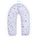 Fillikid Kojící polštář stars white/blue 190 cm