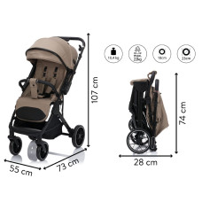 Fillikid Sportovní kočárek Axis taupe