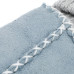 Fillikid Dětské zimní rukavice z jehněčí kožešiny Ice blue vel. 0-12 měsíců