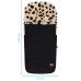 Fillikid Fusak zimní z merino jehněčí kožešiny Bernina snow Leopard black