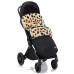 Fillikid Fusak zimní z merino jehněčí kožešiny Bernina snow Leopard black