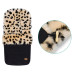 Fillikid Fusak zimní z merino jehněčí kožešiny Bernina snow Leopard black