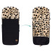 Fillikid Fusak zimní z merino jehněčí kožešiny Bernina snow Leopard black