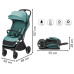 Fillikid Sportovní Kočárek Buggy Cooper aqua Fillikid Sportovní Kočárek Buggy Cooper aqua