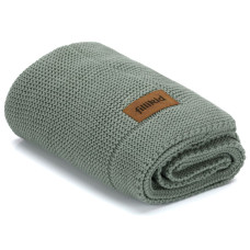 Fillikid Pletená dětská deka knit green