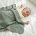 Fillikid Pletená dětská deka knit green