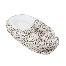 Doomoo Cocoon hnízdečko, Leopard Cream