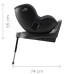 Autosedačka Dualfix Plus Style, Carbon Black