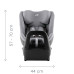 Autosedačka Swivel 2, Space Black 2