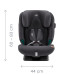 Autosedačka Advansafix Pro Classic, Deep Black