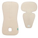 Prodyšná podložka do autosedačky Breeze sk. 2/3, Sand Shell Prodyšná podložka do autosedačky Breeze sk. 2/3, Sand Shell
