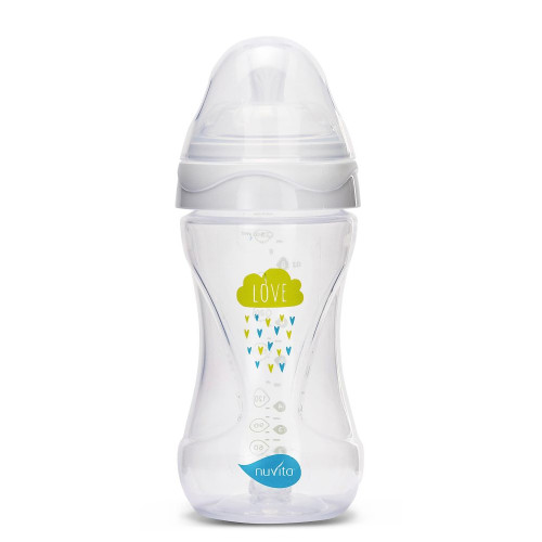 Lahvička 250ml, Transparent white Lahvička 250ml, Transparent white