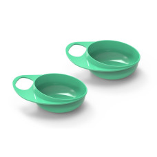 Plastové misky 2ks, Pastel green