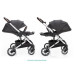 Set kočárek Quest+ korba+ adaptéry, Vulcan Black/Silver Set kočárek Quest+ korba+ adaptéry, Vulcan Black/Silver