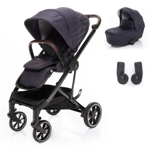 Set kočárek Quest+ korba+ adaptéry, Midnight Navy/Black Set kočárek Quest+ korba+ adaptéry, Midnight Navy/Black