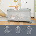 Postýlka skládací Lely, Silver Grey