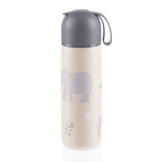Termoska na tekutiny se silikonovým držákem 400 ml, Safari
