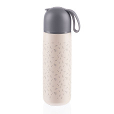 Termoska na tekutiny se silikonovým držákem 400 ml, Flowers