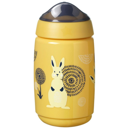 Superstar netekoucí hrnek s pítkem, 390ml,12m+, Žlutá Superstar netekoucí hrnek s pítkem, 390ml,12m+, Žlutá
