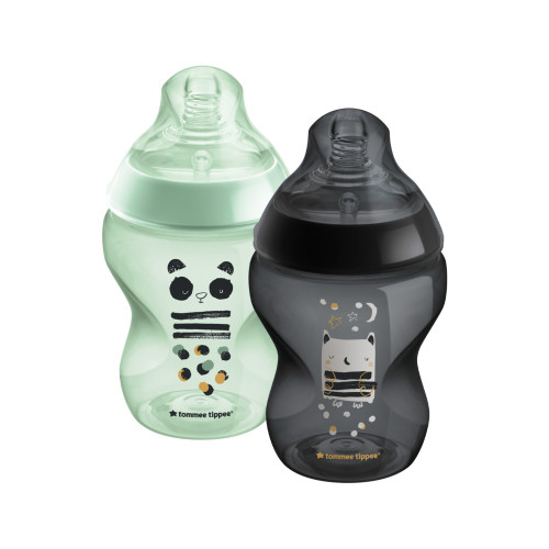 Kojenecká lahev, ANTI-COLIC, 0+, 260 ml, Ollie a Pip, 2ks Kojenecká lahev, ANTI-COLIC, 0+, 260 ml, Ollie a Pip, 2ks