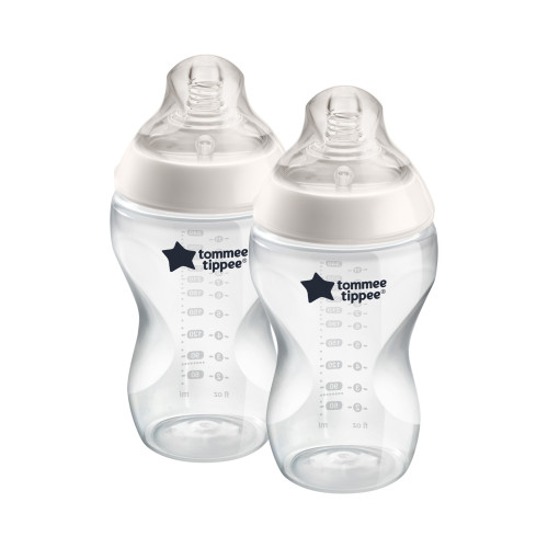 Kojenecká lahev ANTI-COLIC, transparent, 340 ml, 2ks Kojenecká lahev ANTI-COLIC, transparent, 340 ml, 2ks