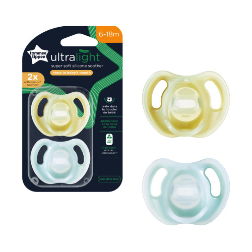 CTN Dudlík Ultra-light 6-18m, 2 ks CTN Dudlík Ultra-light 6-18m, 2 ks