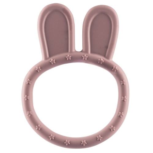 Silikonové kousátko Rabbit, Old Pink Silikonové kousátko Rabbit, Old Pink