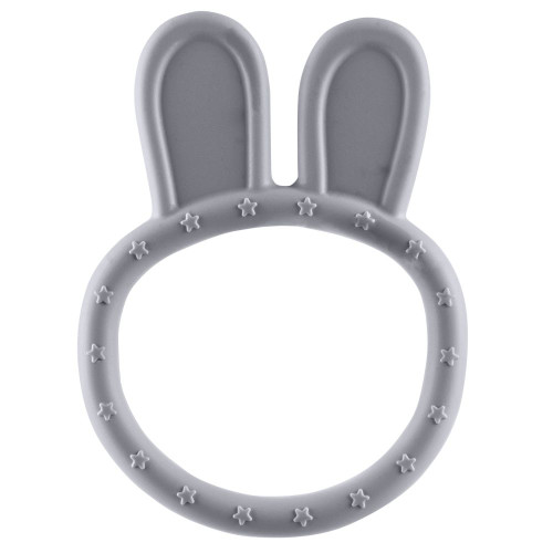 Silikonové kousátko Rabbit, Dove Grey Silikonové kousátko Rabbit, Dove Grey