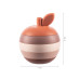 Silikonová skládací hračka Apple, Multicolor Silikonová skládací hračka Apple, Multicolor