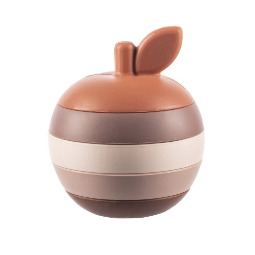 Silikonová skládací hračka Apple, Multicolor Silikonová skládací hračka Apple, Multicolor