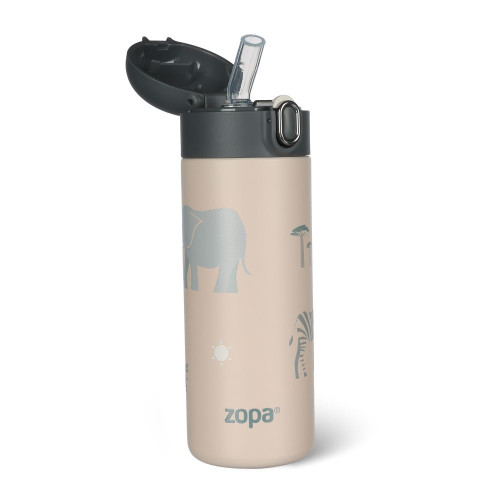 Termoska na tekutiny s brčkem 400 ml, Safari Termoska na tekutiny s brčkem 400 ml, Safari