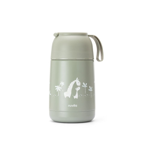 Termoska s silikonovým držákem 620ml, Sage Green Termoska s silikonovým držákem 620ml, Sage Green