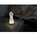 Silikonové LED noční světlo s baterkou, Dino