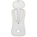 Prodyšná podložka do autosedačky Breeze sk. 2/3, Ivory Beige