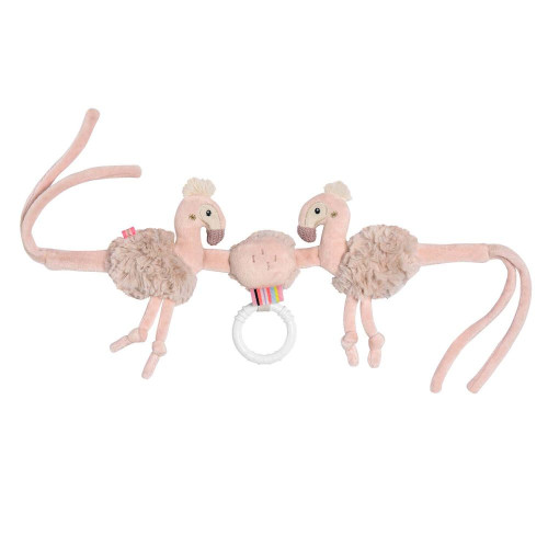 Řetěz na kočárek plameňák, Pink Řetěz na kočárek plameňák, Pink