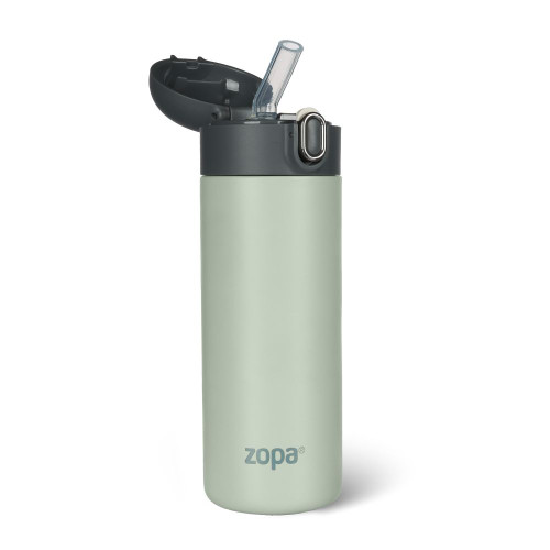 Termoska na tekutiny s brčkem 400 ml, Pistacio green Termoska na tekutiny s brčkem 400 ml, Pistacio green