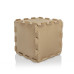 Pěnová podložka Puzzle 30x30 cm 9ks, Hazel Brown Pěnová podložka Puzzle 30x30 cm 9ks, Hazel Brown