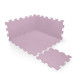 Pěnová podložka Puzzle 30x30 cm 9ks, Sugar Pink Pěnová podložka Puzzle 30x30 cm 9ks, Sugar Pink