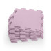 Pěnová podložka Puzzle 30x30 cm 9ks, Sugar Pink Pěnová podložka Puzzle 30x30 cm 9ks, Sugar Pink