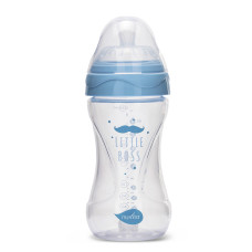 Lahvička 250ml, Transparent blue