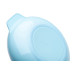 Set termotalířku s silikonovou lžičkou a hrnečkem, Pastel blue