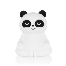 Silikonová LED noční lampička vel. M, Panda