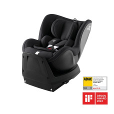 Autosedačka Dualfix Plus Style, Carbon Black