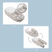 Doomoo Cocoon hnízdečko, Leopard Cream Doomoo Cocoon hnízdečko, Leopard Cream