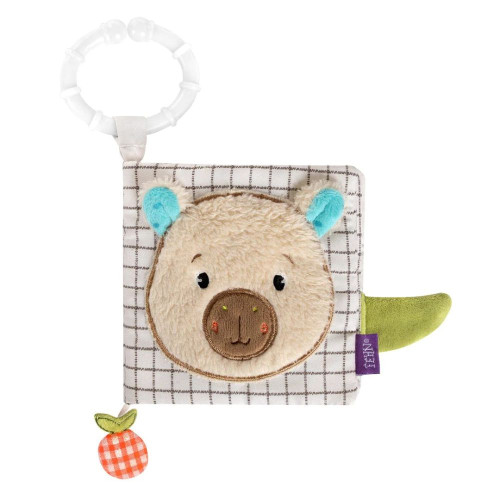 Plyšová knížka capybara Plyšová knížka capybara