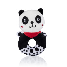 Senzorické chrastítko kroužek, Panda