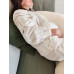 Těhotenský a kojící polštář Multirelax 3v1 Ecru, Cotton