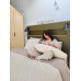 Těhotenský a kojící polštář Multirelax 3v1 Ecru, Cotton